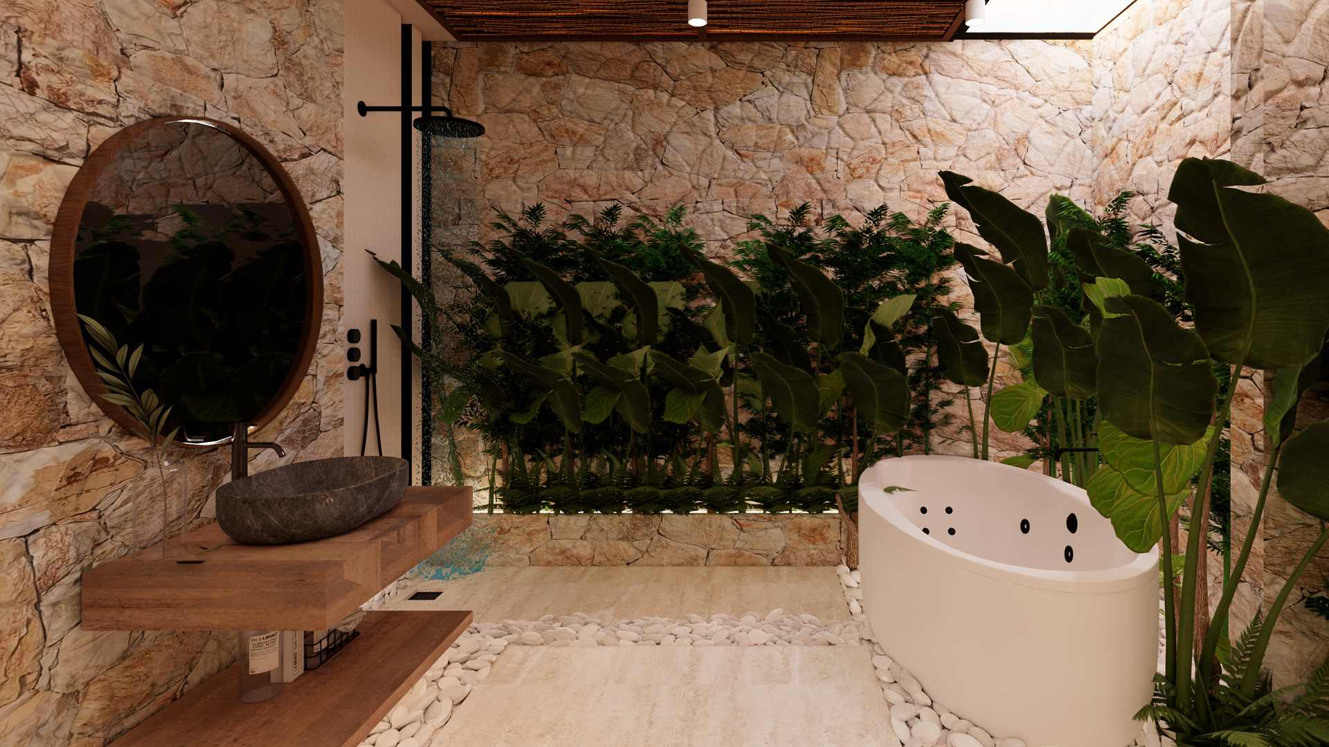 Clubhouse dining area with elegant table settings.