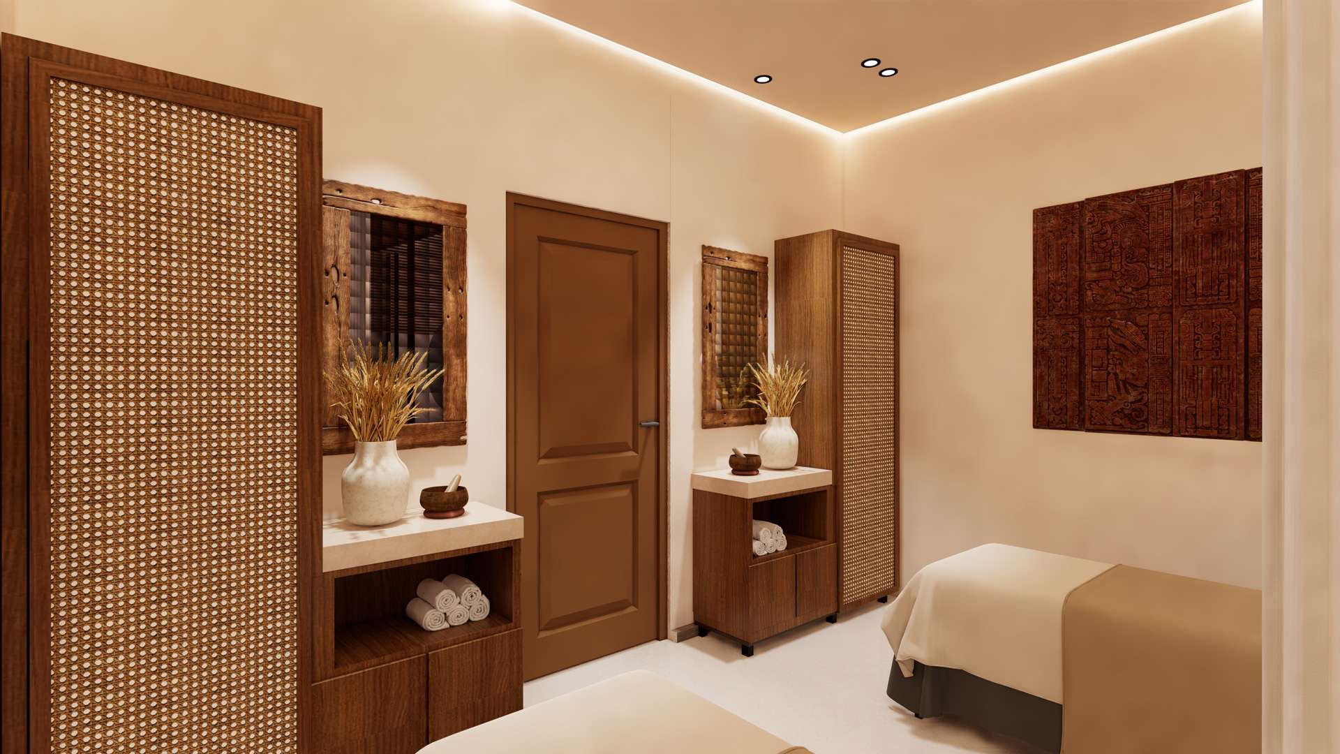 Clubhouse gym facility with modern equipment.